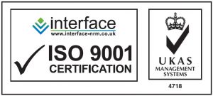 174 - UKAS & Interface B&W 9001 Logo - V2.0